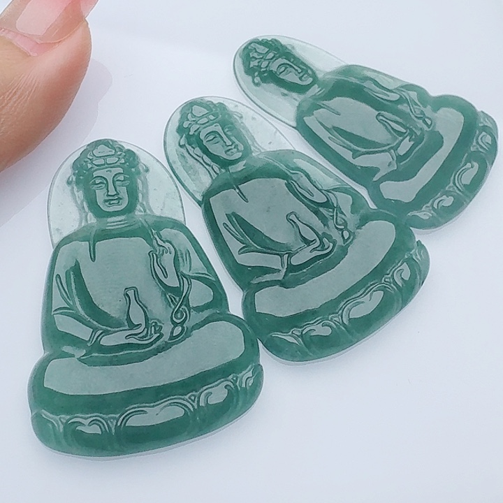 颈饰未镶嵌翡翠天然的A货翡翠多样性发其一