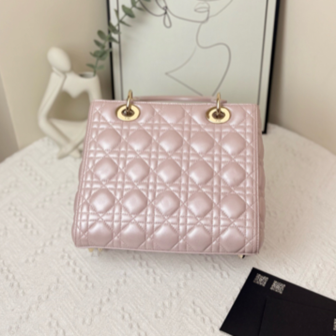 95新 DIOR/迪奥 戴妃五格 珠光粉/JW4658