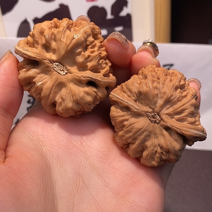 文玩核桃把件m****k大粗筋48微修