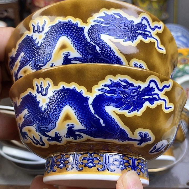 景德镇陶瓷藏式茶碗