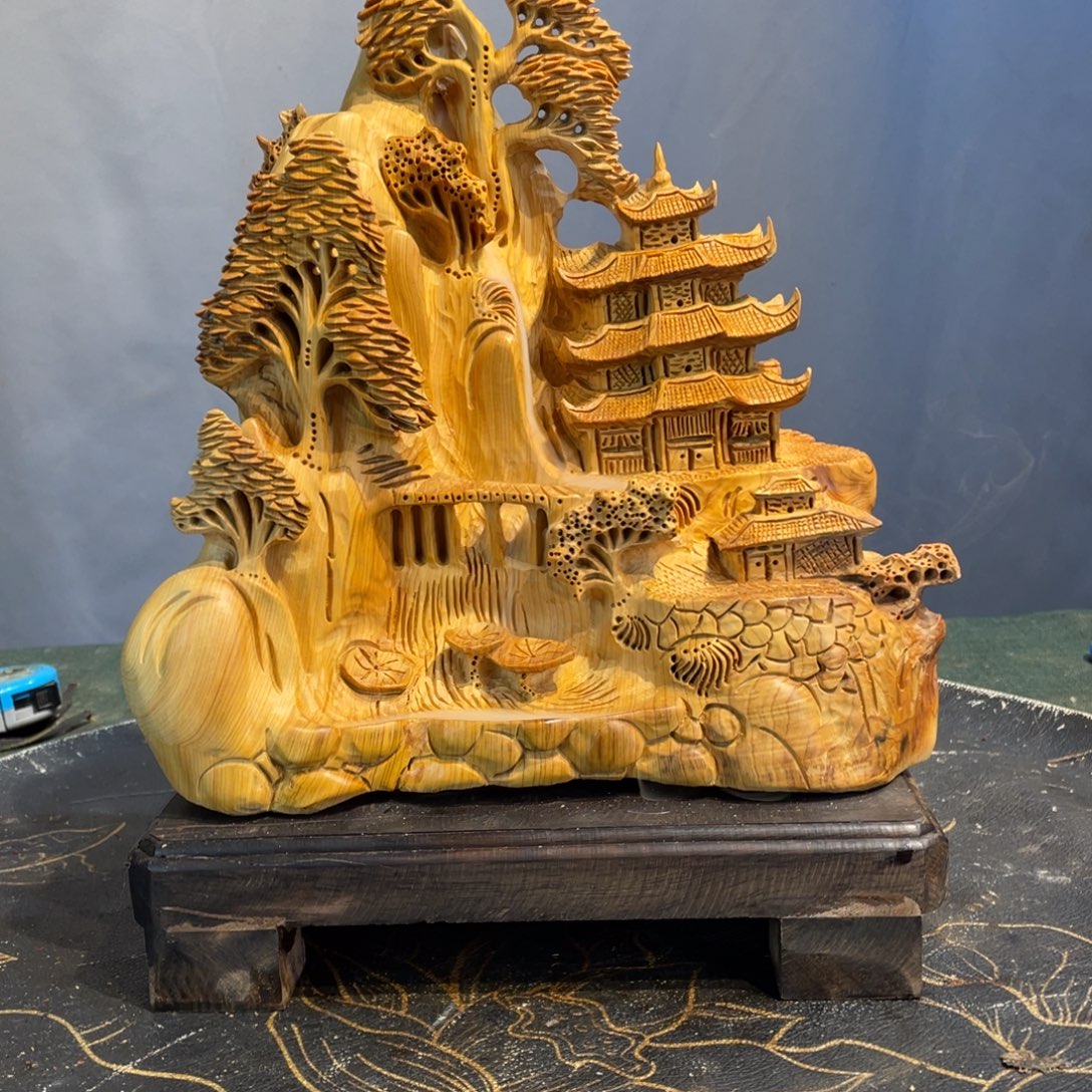 柏木（崖柏）崖柏精工黄鹤楼