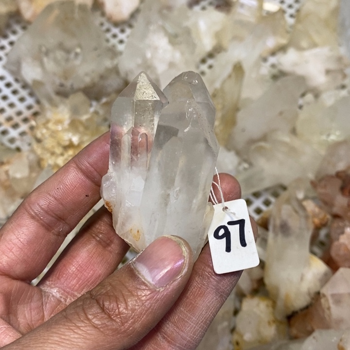 水晶水晶原石摆件未镶嵌