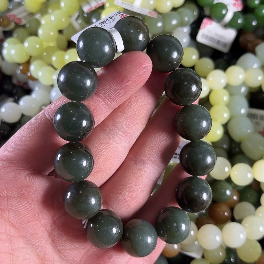 和田玉手链未镶嵌W161