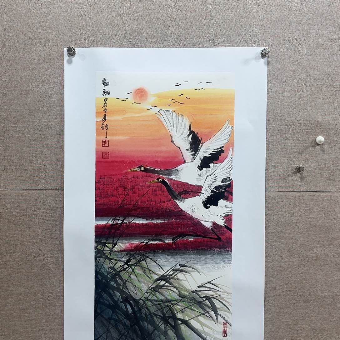 国画 石建勋教授作品