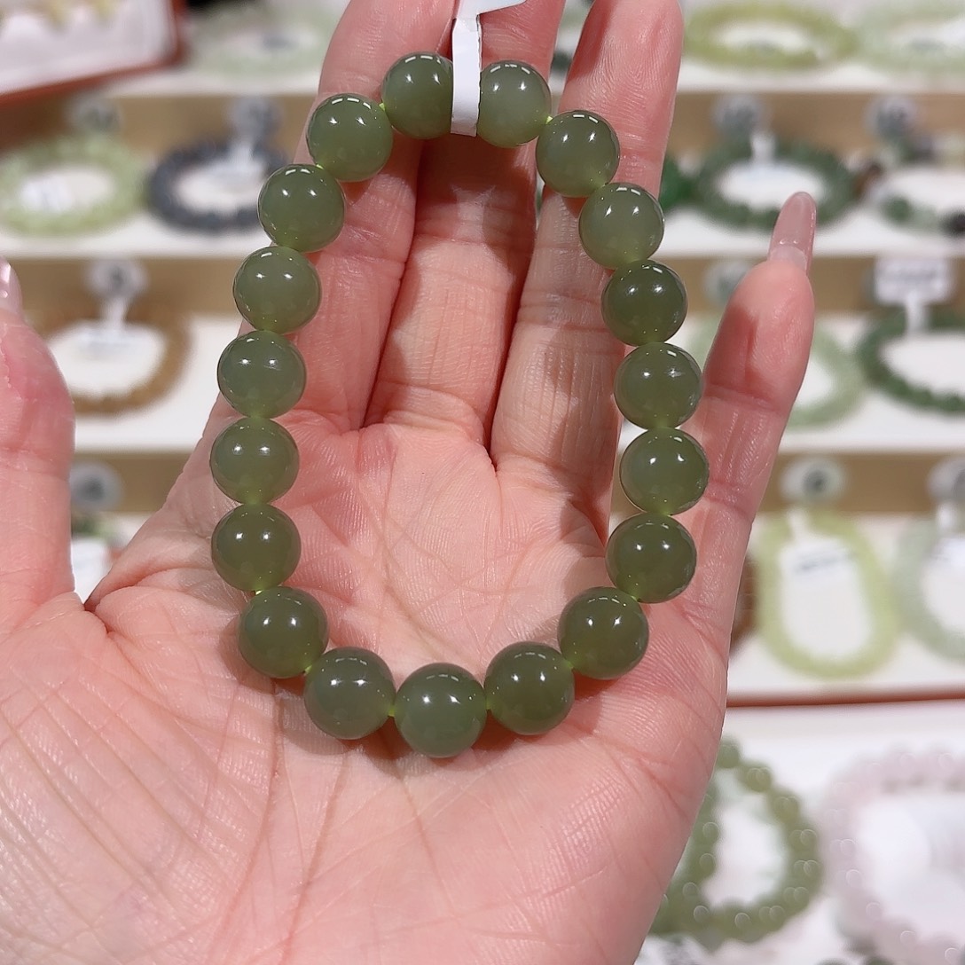 和田玉手链未镶嵌