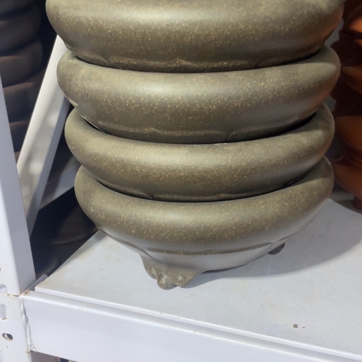 凌***步紫砂花盆紫砂花盆口20高8