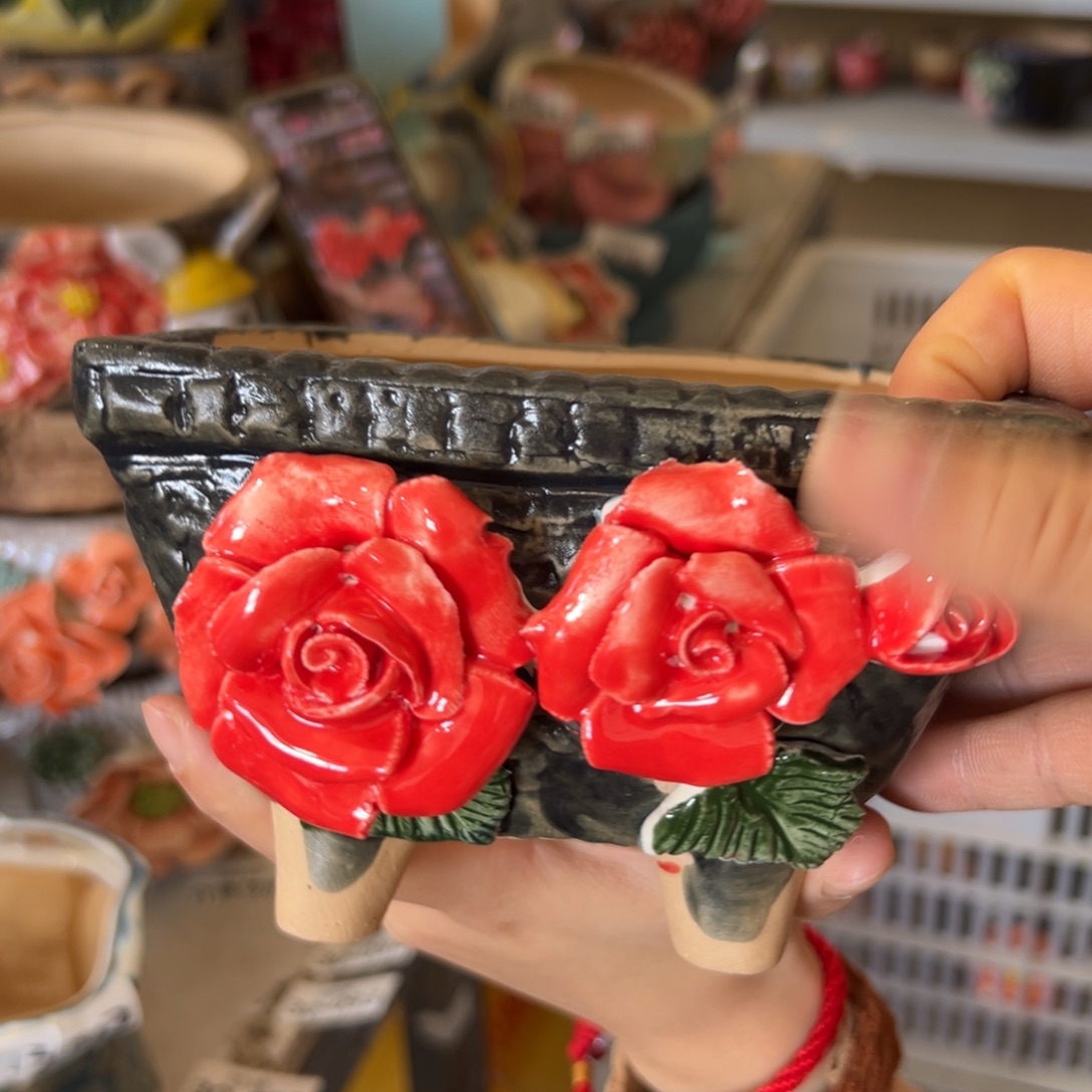 多肉花盆，满20发货爱退款拉黑