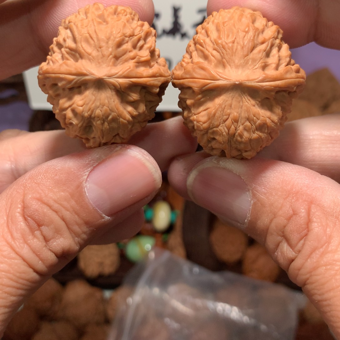 文玩核桃把件龙眼福利款