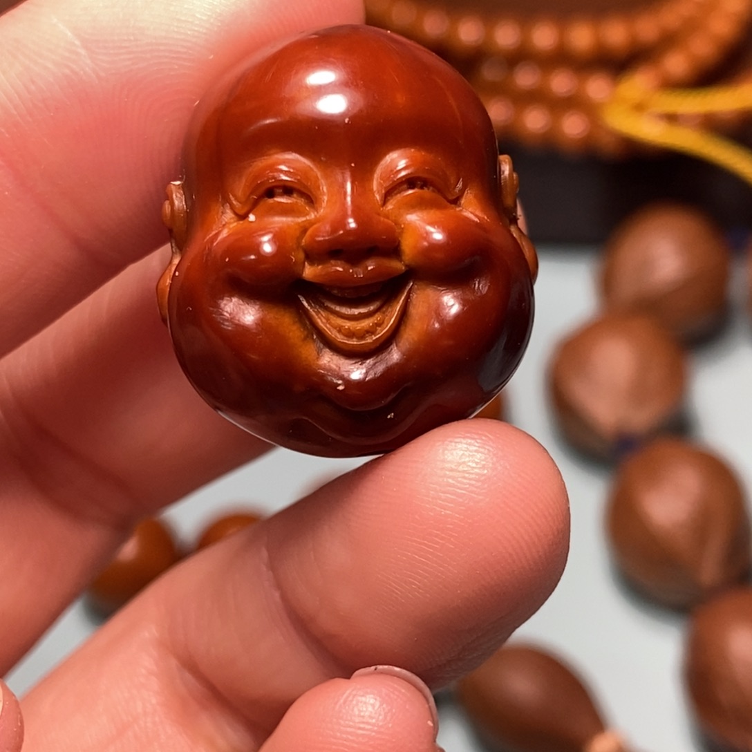 橄榄核手串/手链2.3微包浆开心