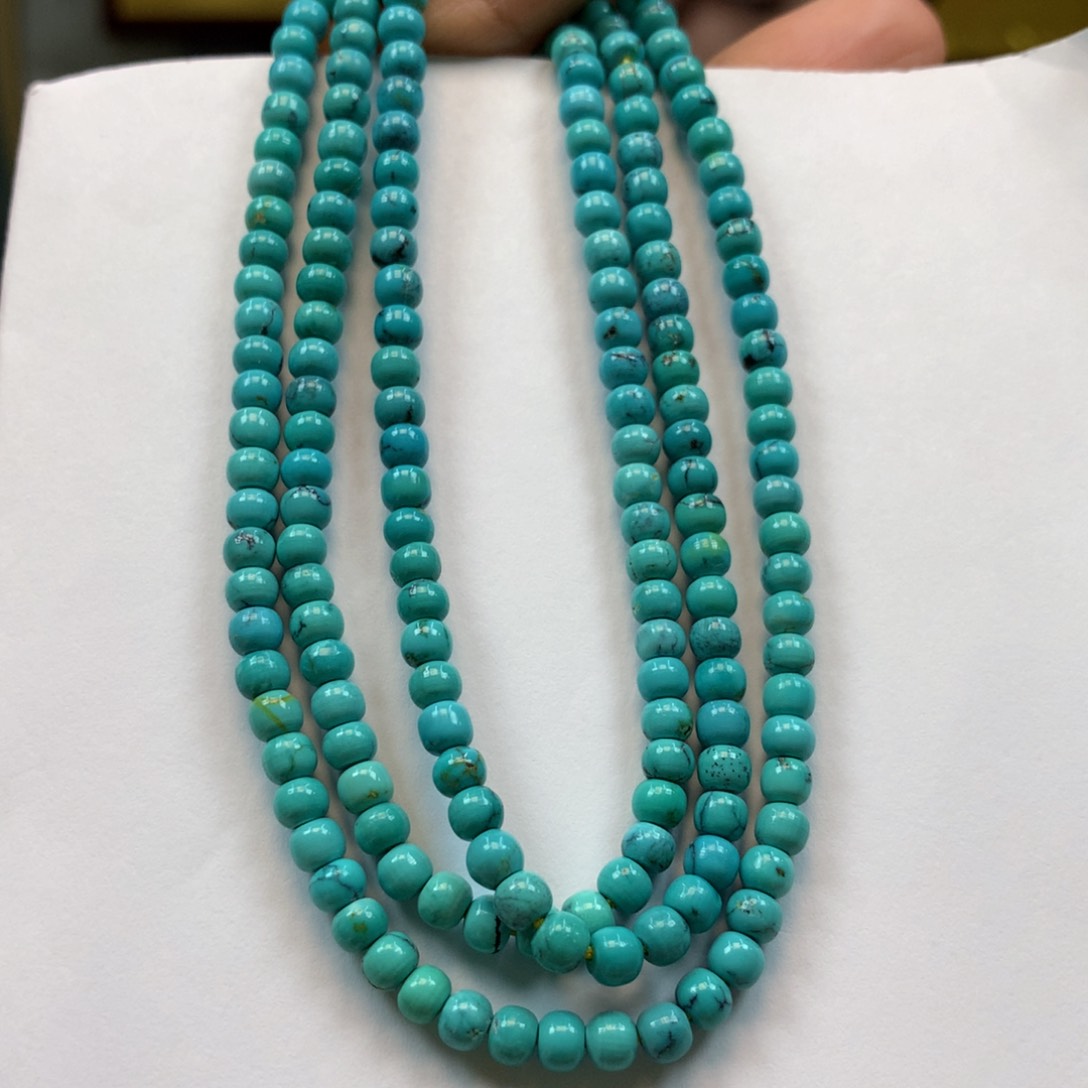 绿松石长链未镶嵌