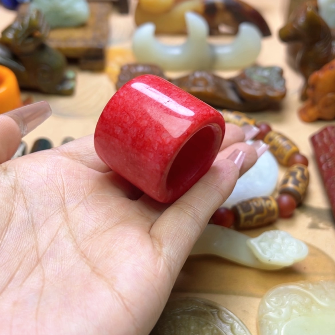 【闪购商品】蛇纹石玉颈饰未镶嵌