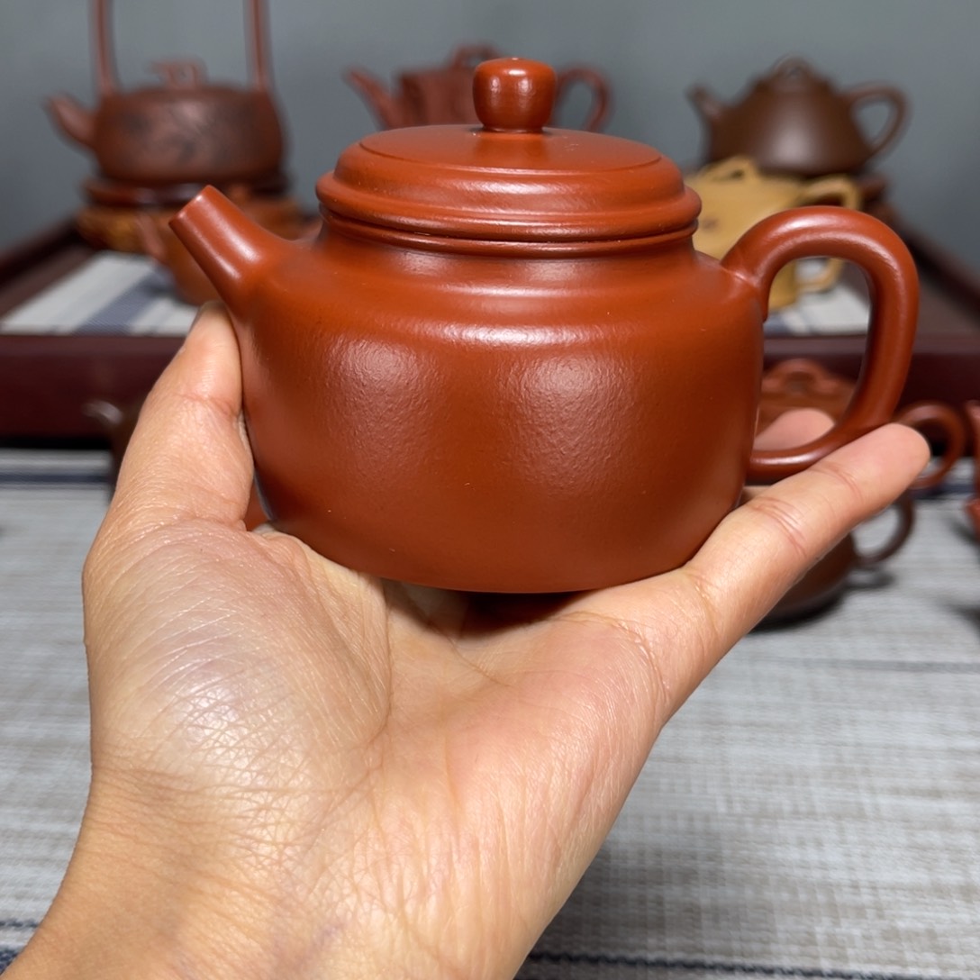 紫砂茶壶迷*全手工165cc德中