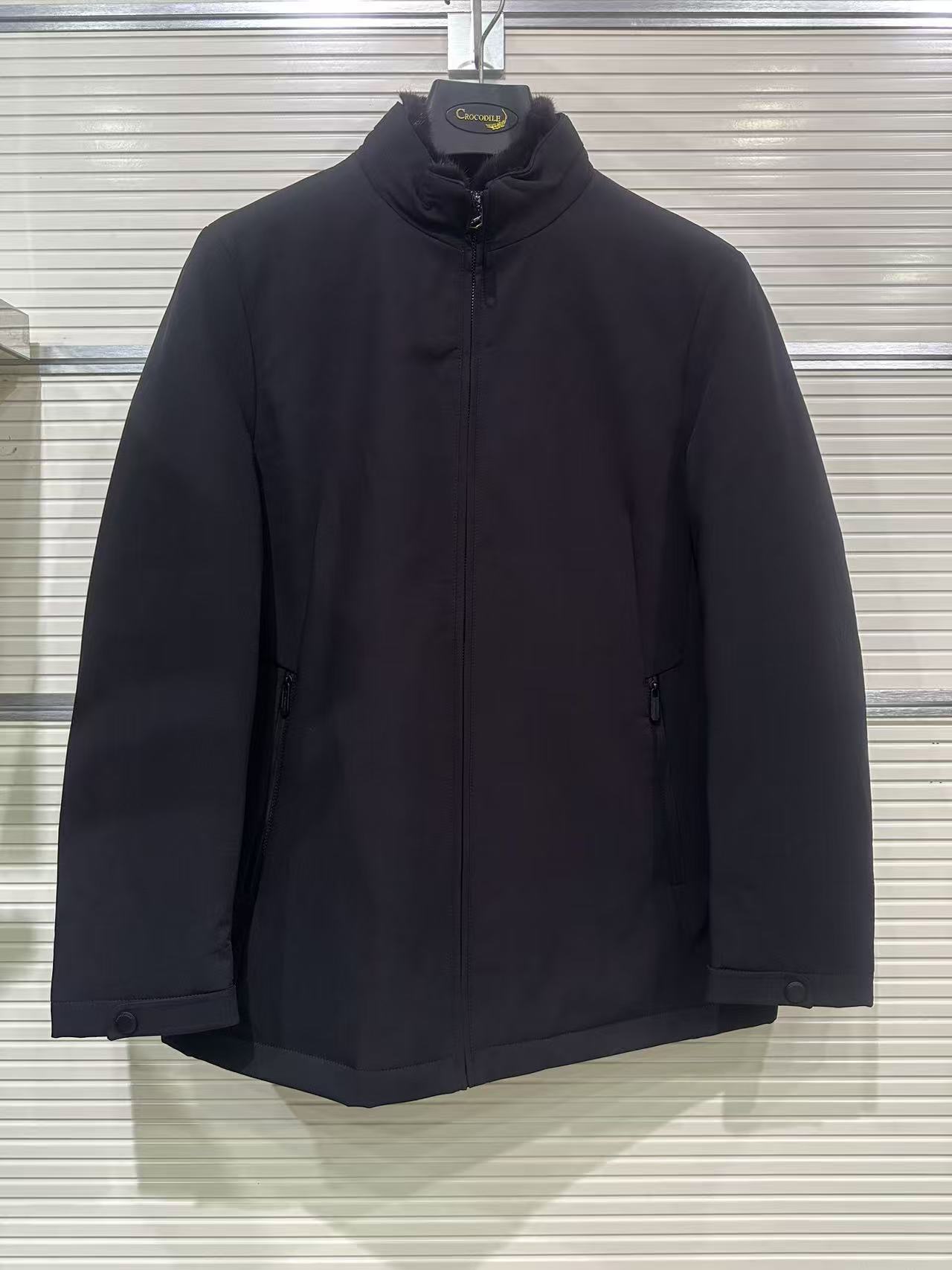 YR67019-91【鳄品牌】高品质男装商务羽绒服外套