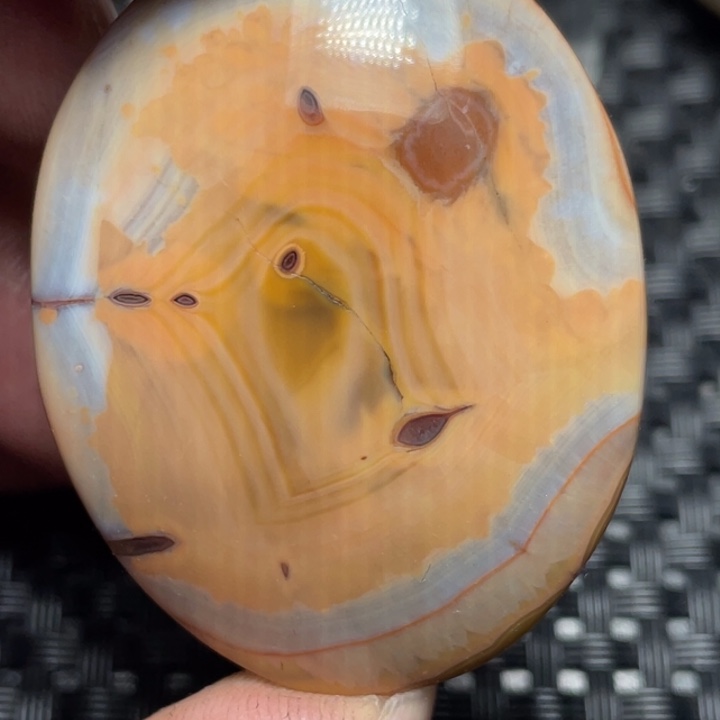 刮***白玛瑙/玉髓未镶嵌玛瑙