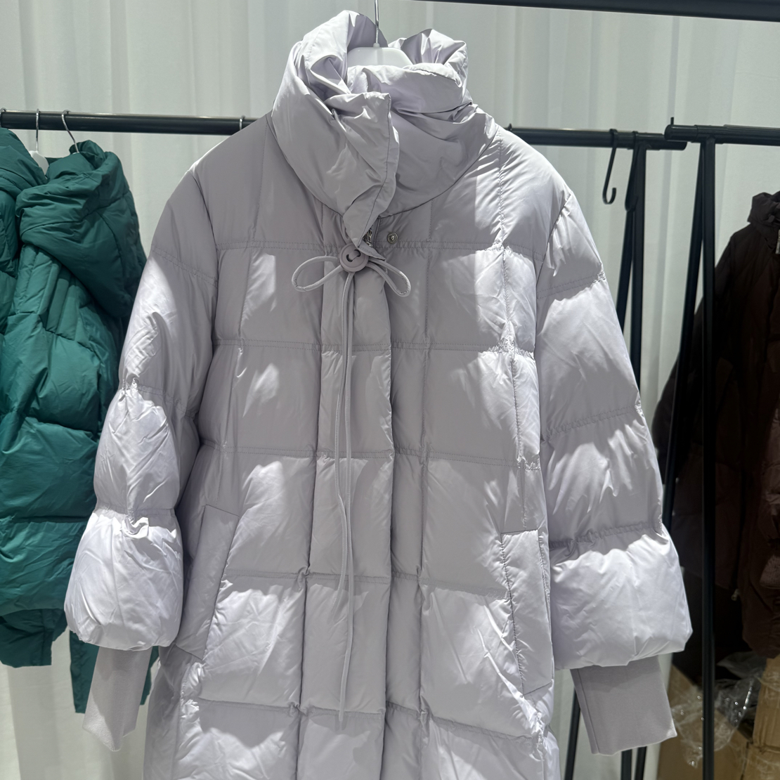 新款长款羽绒服时尚