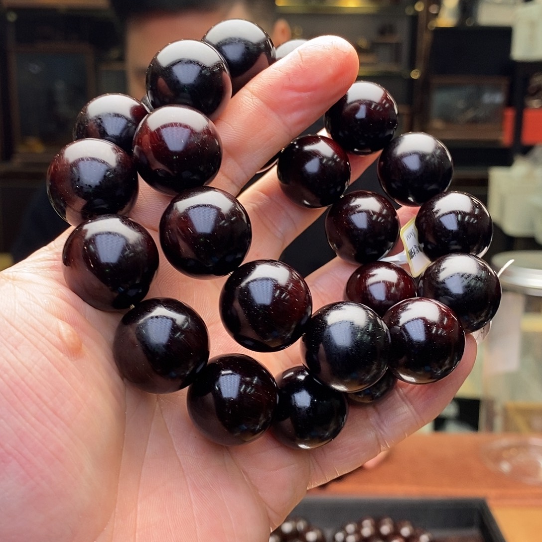 @***运檀香紫檀（小叶紫檀）手串/手链