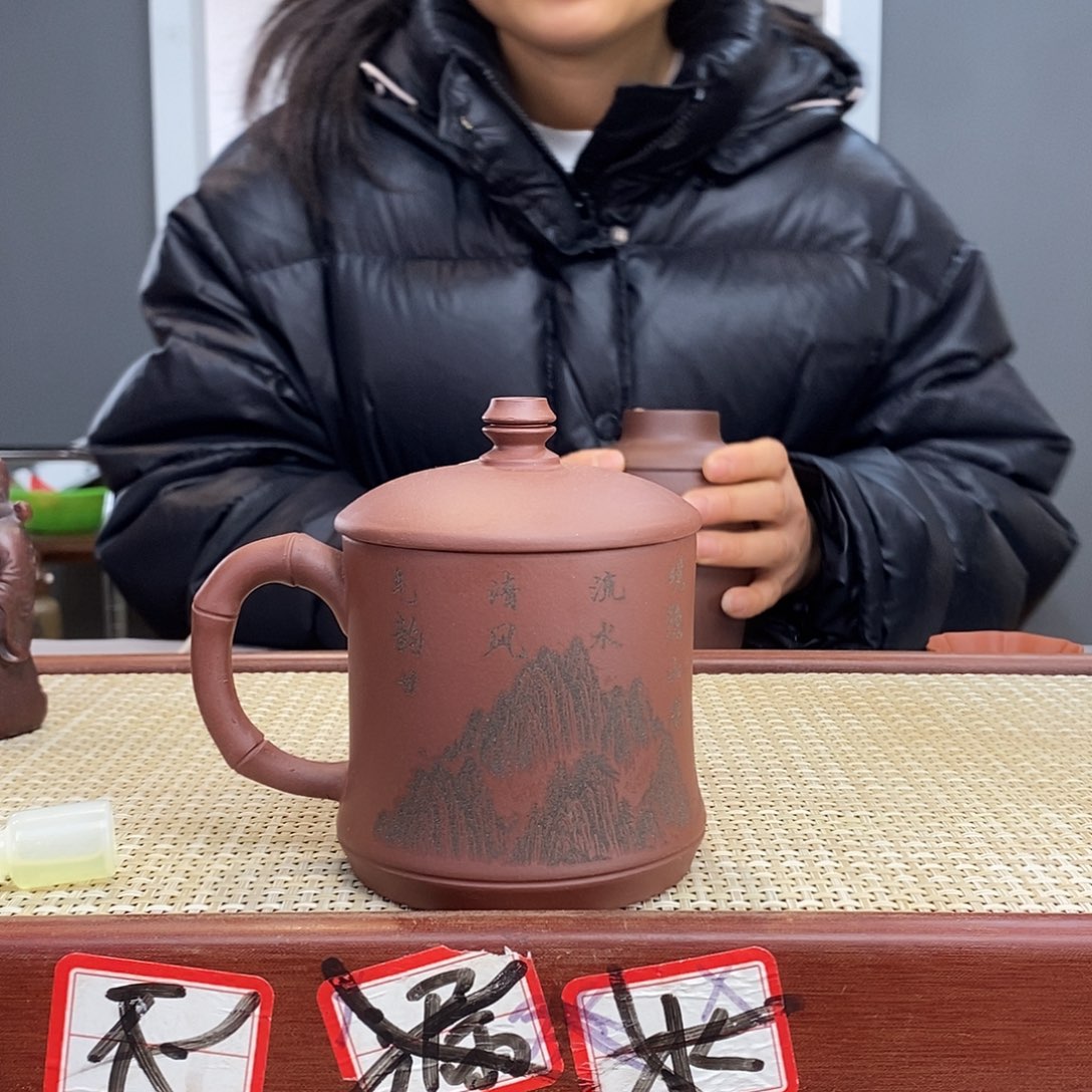 紫砂茶杯精品紫砂茶叶罐