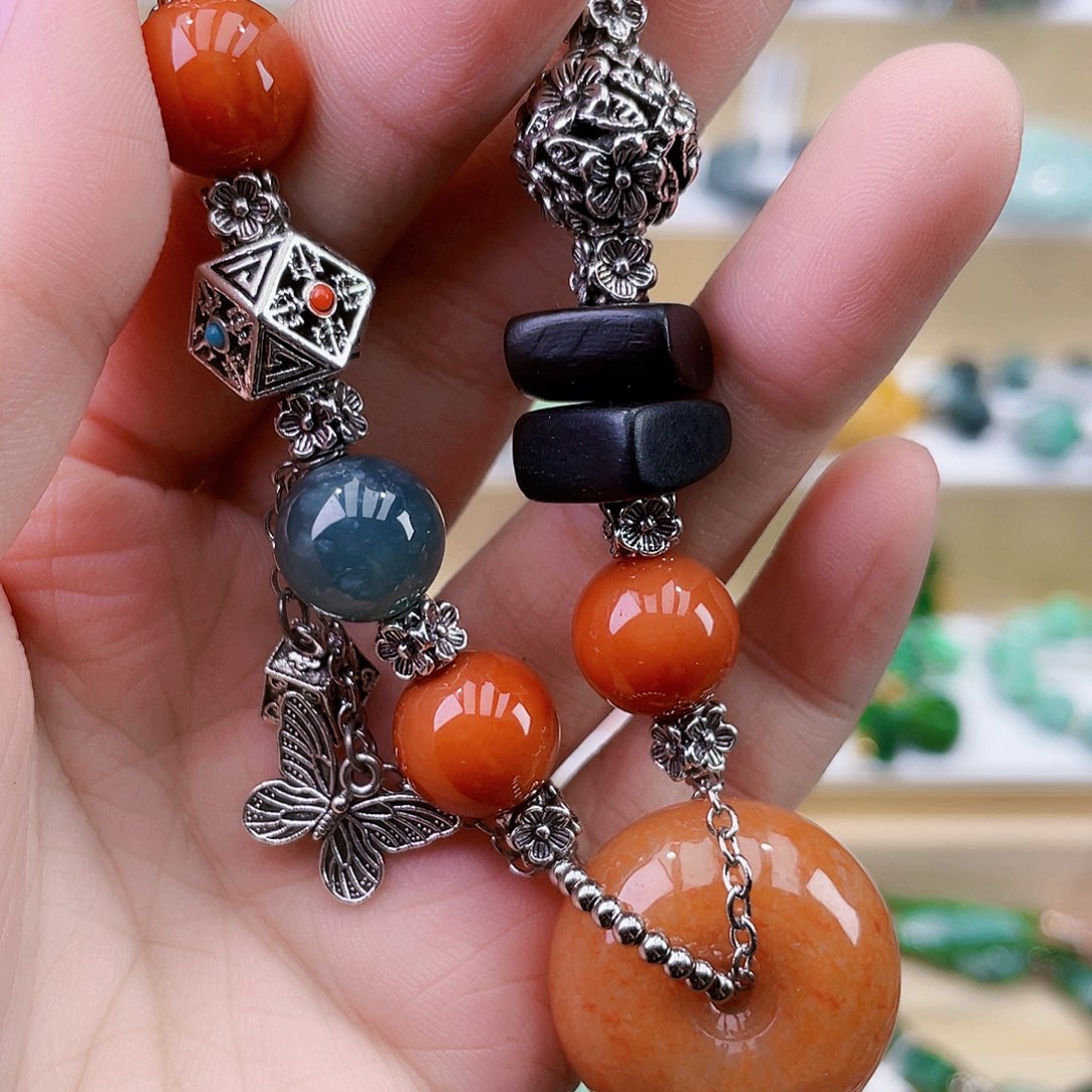 翡翠未镶嵌手链手链