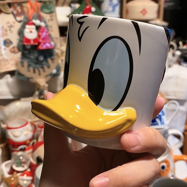 搪瓷唐老鸭马克杯