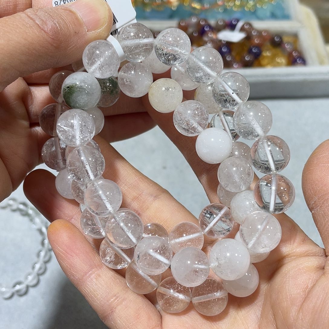 水晶手串12m m未镶嵌多样性发一条x x 230