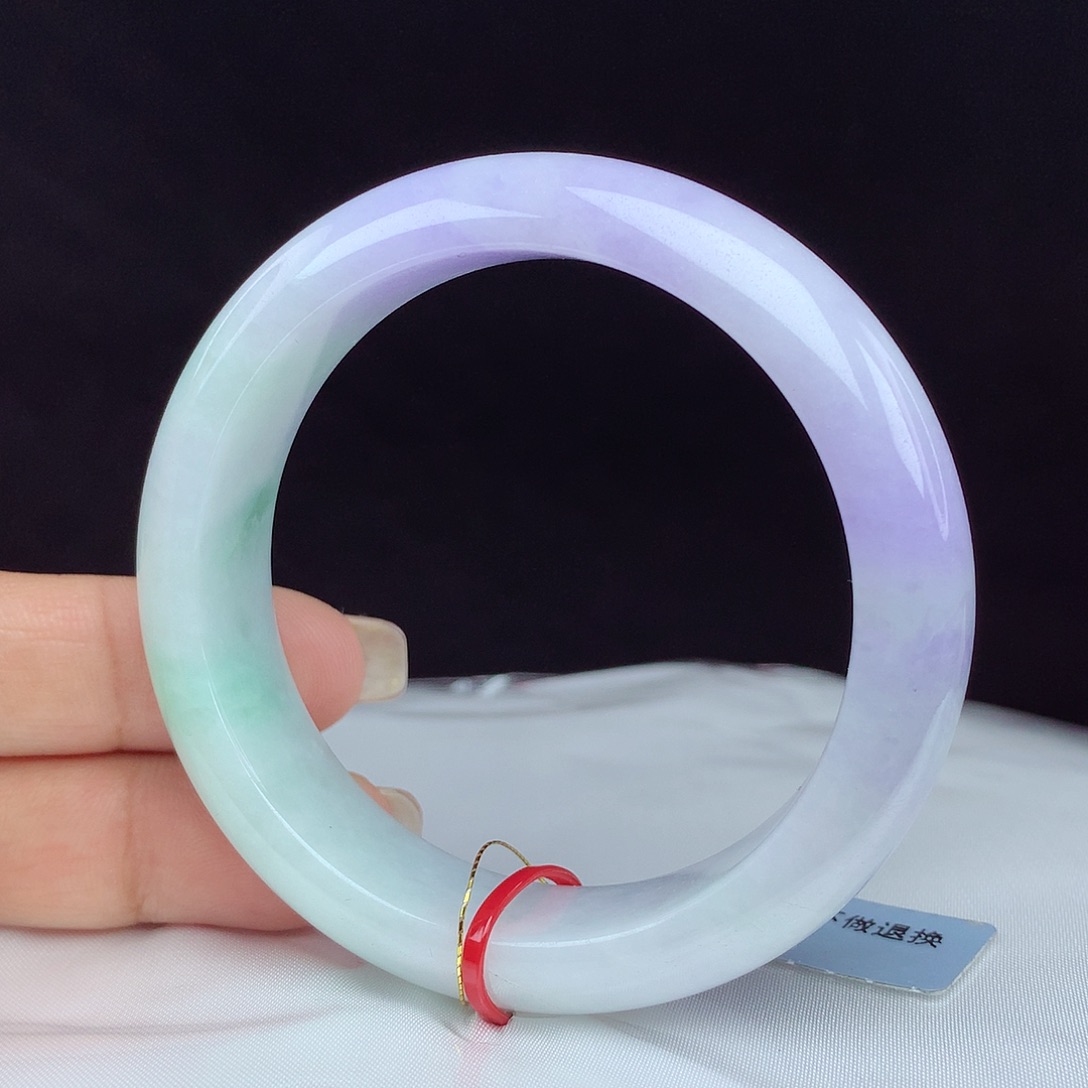 翡翠手镯未镶嵌54圈 3196