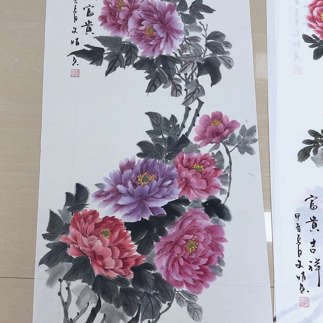 国画国画作品展，国画^_^