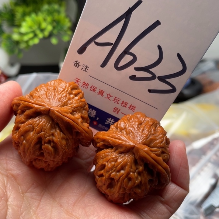 桃核把件文玩核桃