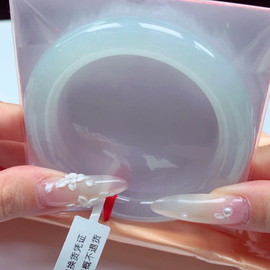 未镶嵌手镯翡翠天然缅甸翡翠A货手镯 122号