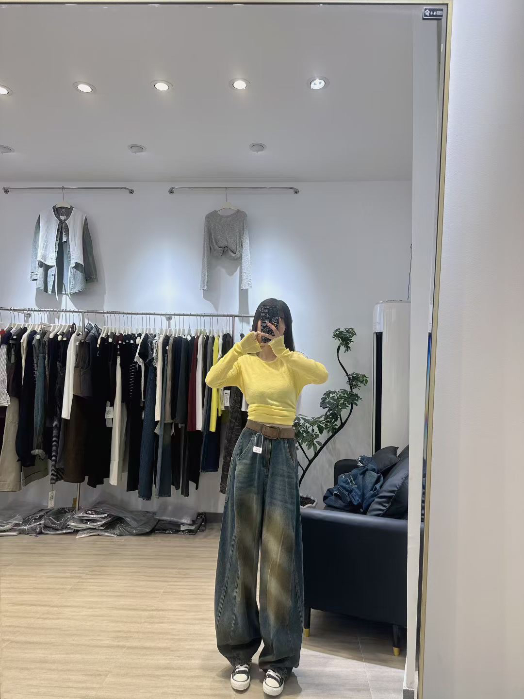 纯欲辣妹风毛针织衫针织圆领常规款开衫通勤薄款网红