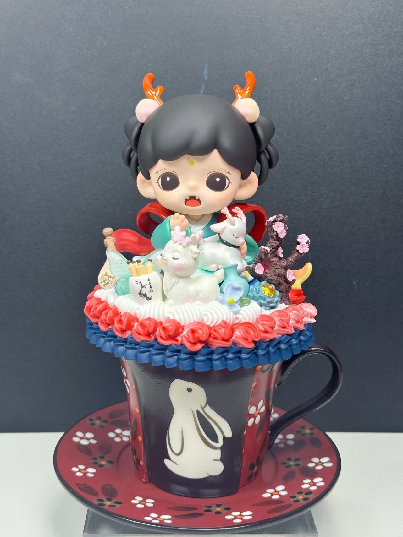 咪米酱创意手工奶油胶时尚个性DIY饰品定制礼物摆件