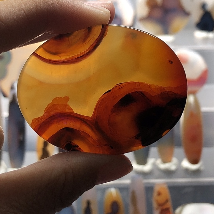 玛瑙/玉髓未镶嵌珠宝半成品154