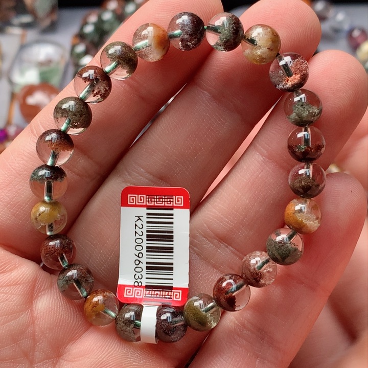 水晶手串未镶嵌天然