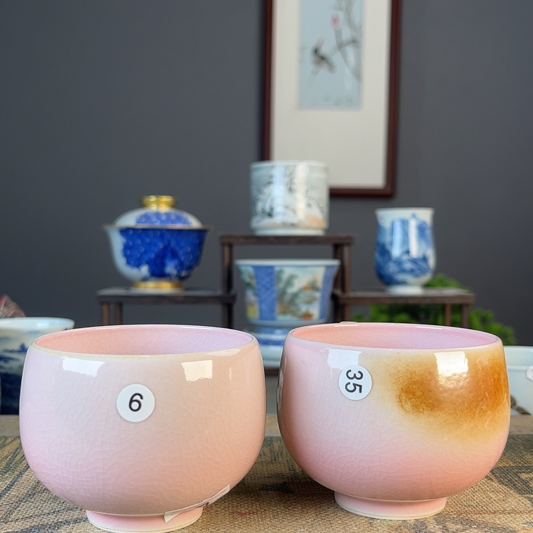 杯木*?景德镇陶瓷茶杯多人