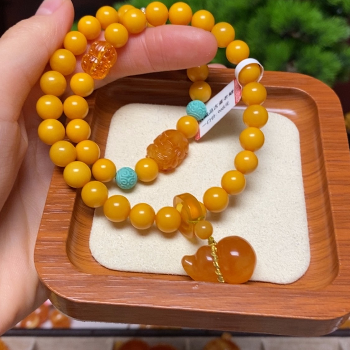 【闪购商品】手链蜜蜡未镶嵌手串