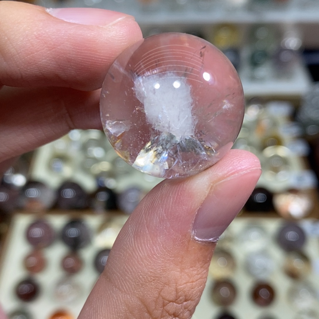 未镶嵌珠宝半成品水晶24.5m