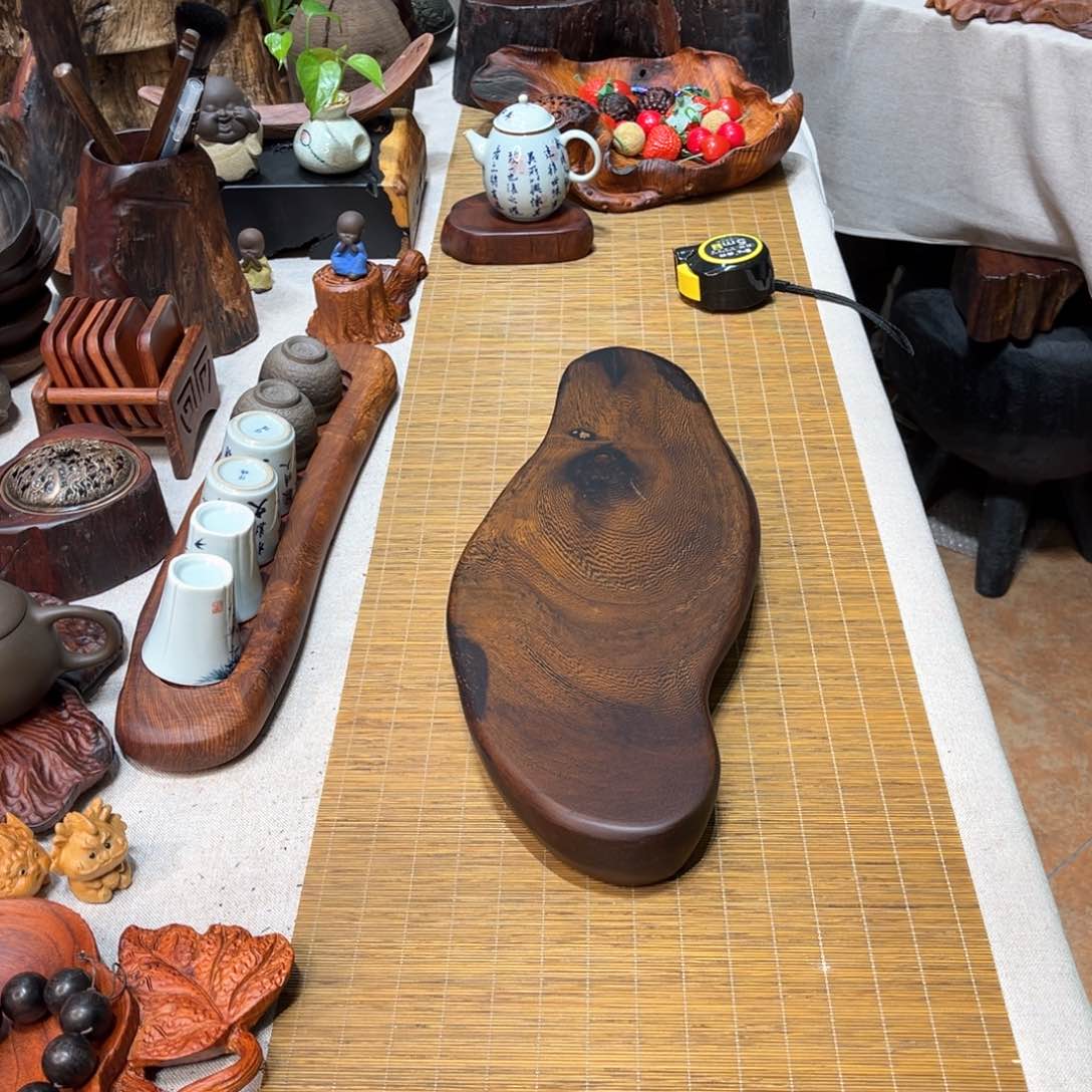 缅甸鸡翅木干泡底座