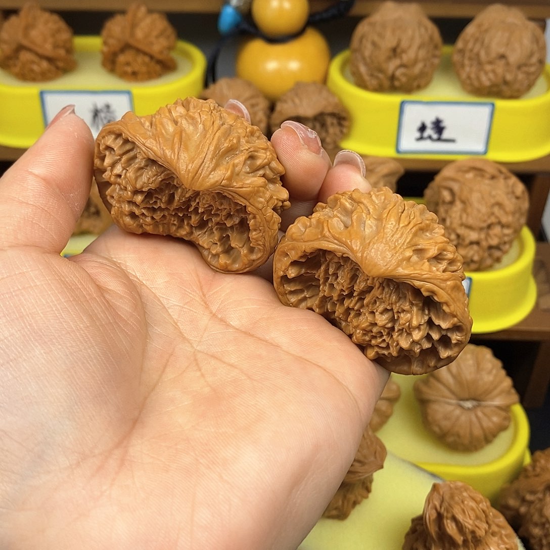 核桃 蛇头 文玩/木作/... 文玩把件