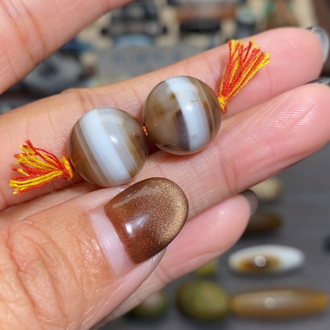 八***财玛瑙/玉髓合金手链