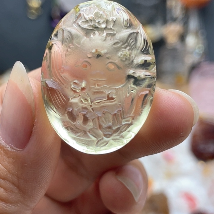 水晶颈饰未镶嵌    