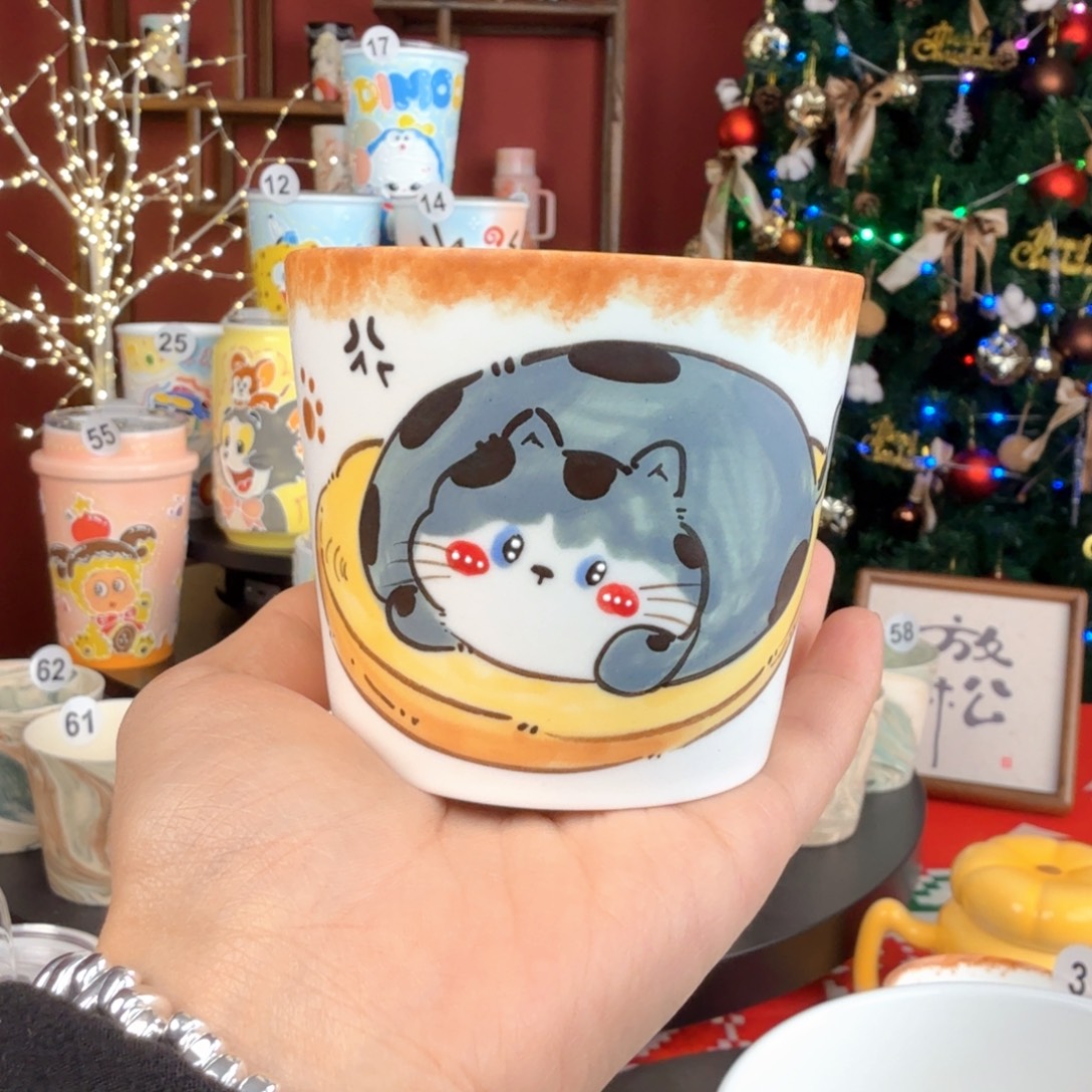 陶景德镇手绘高温釉下彩