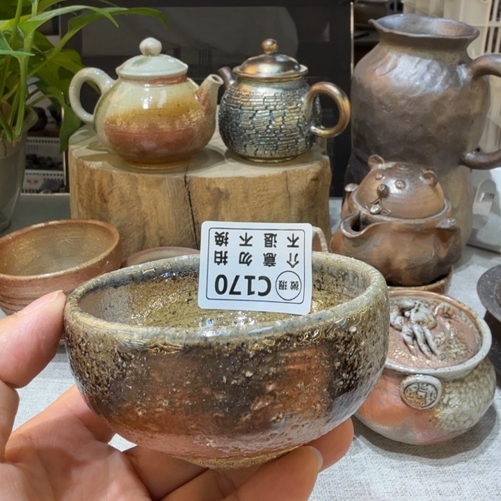 陶盘柴烧福利新品多多