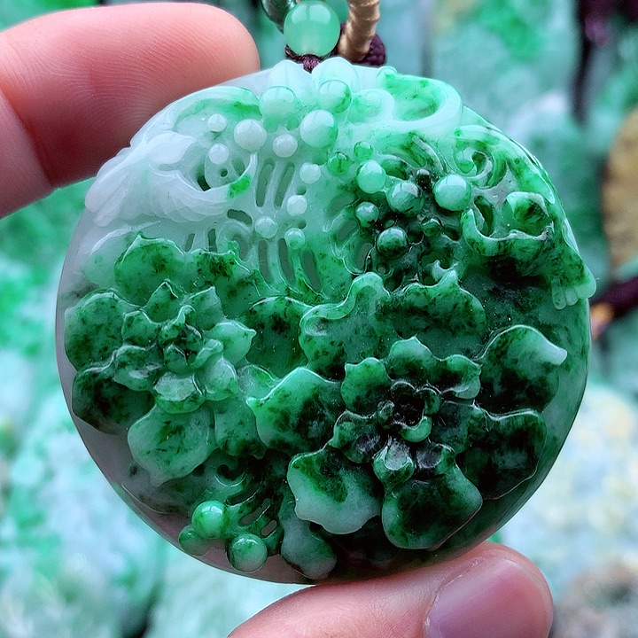 翡翠吊坠(不含链)未镶嵌