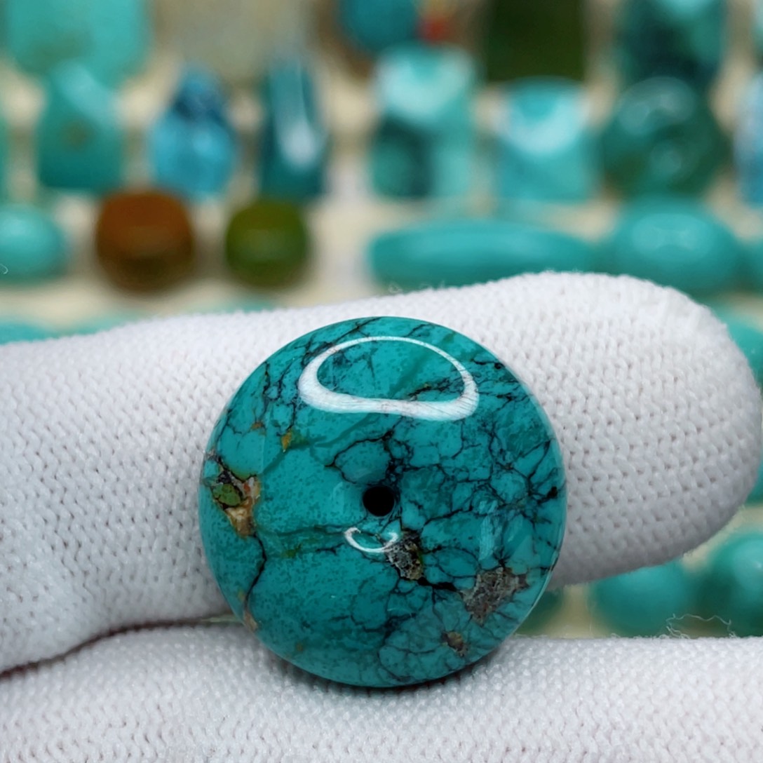 绿松石珠宝奇石未镶嵌