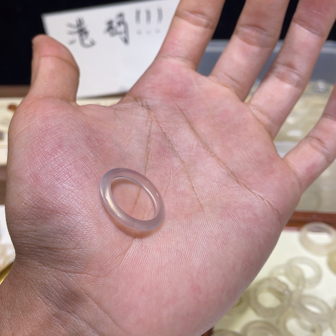 玛瑙/玉髓未镶嵌戒指546号港17