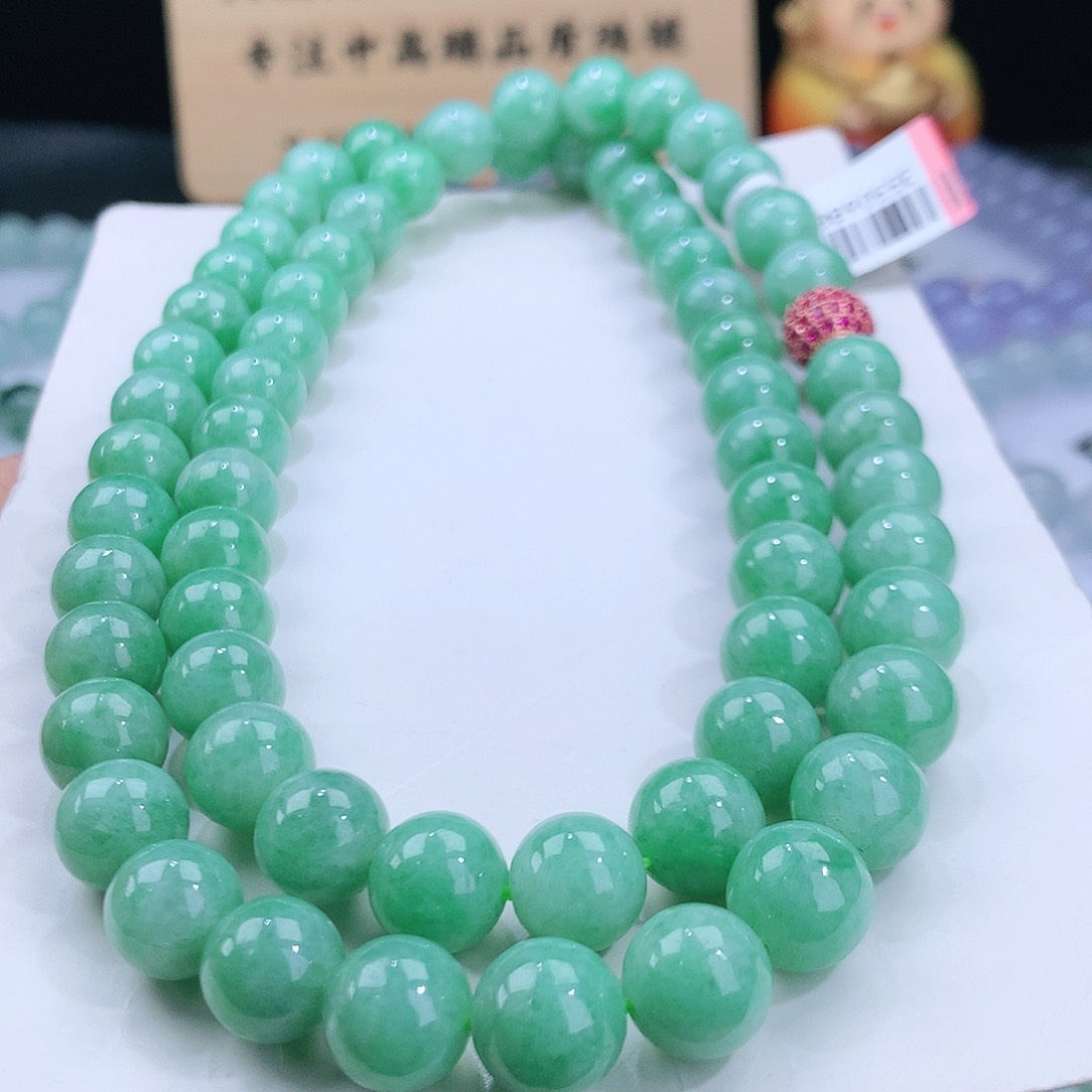 翡翠手链未镶嵌卡10