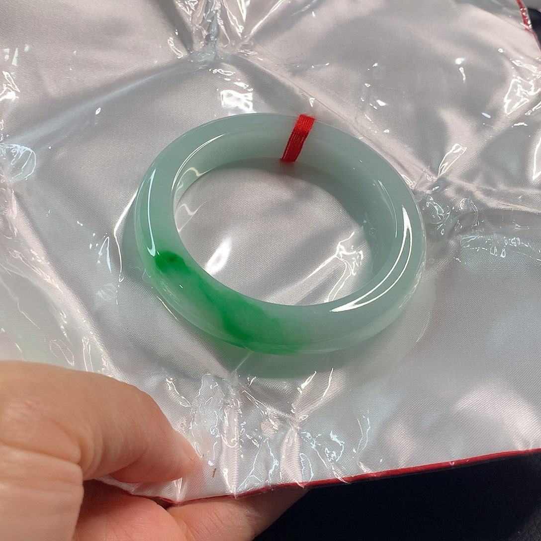 未镶嵌手镯翡翠翡翠手镯57.5