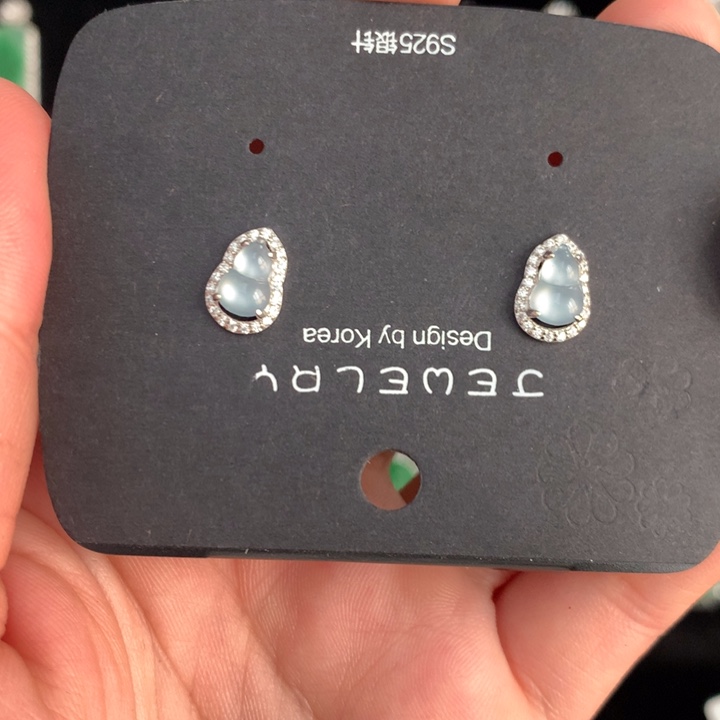 【闪购商品】颈饰银S925镶嵌翡翠天然翡翠