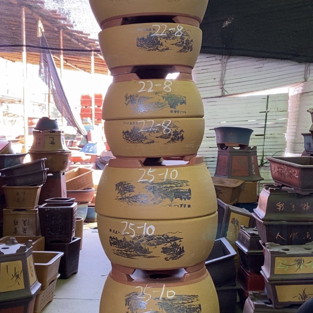 紫砂花盆紫砂紫砂