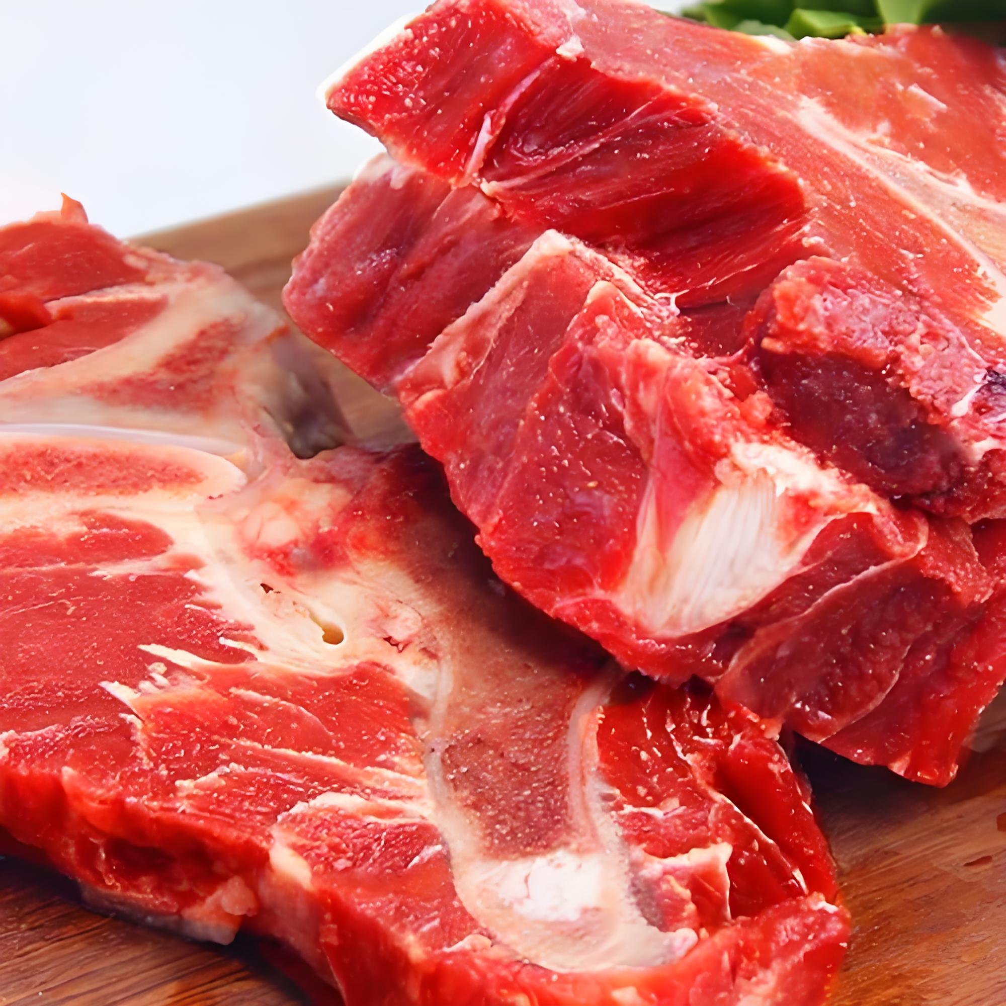 【京津冀包邮】首农集团国企品质 草地溜达牛 满肉牛脖骨 牛骨