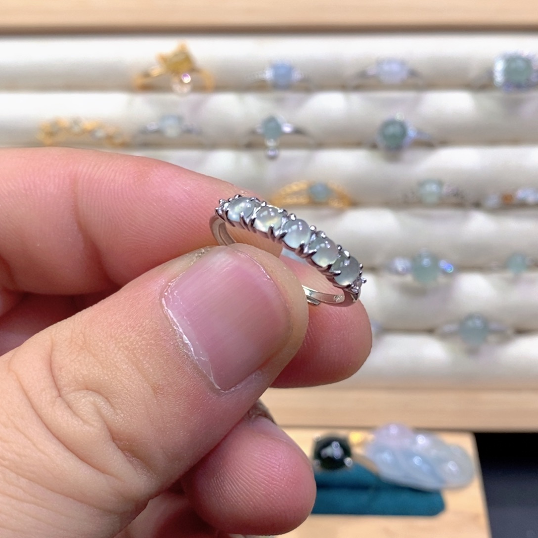 烨***员翡翠未镶嵌戒指翡翠戒指